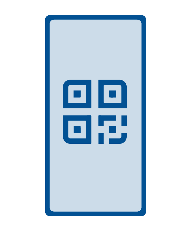 mobile QR code visualization